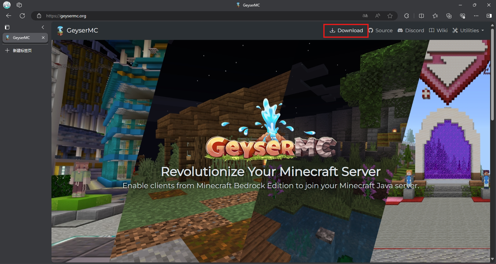GeyserWebHome